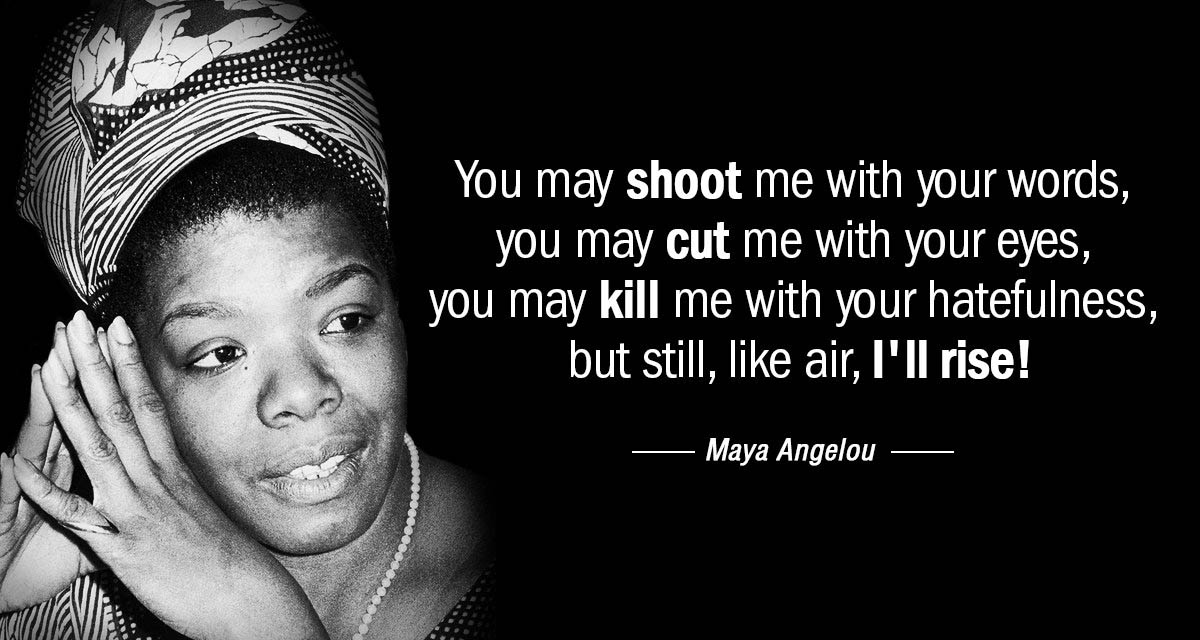 Maya Angelou teaching "Still I Rise"